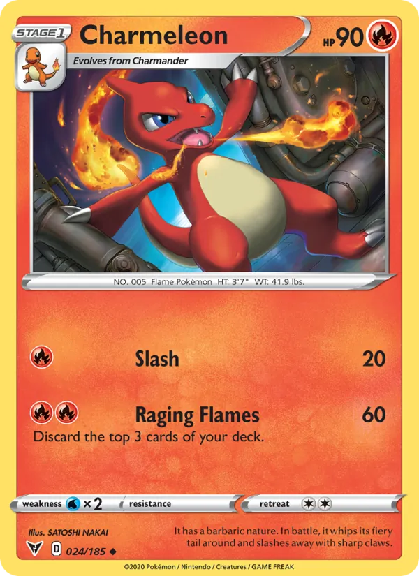 Charmeleon #24 – Vivid Voltage card
