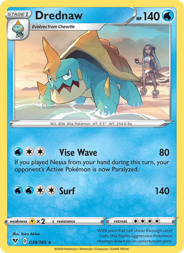 Drednaw #39 – Vivid Voltage card
