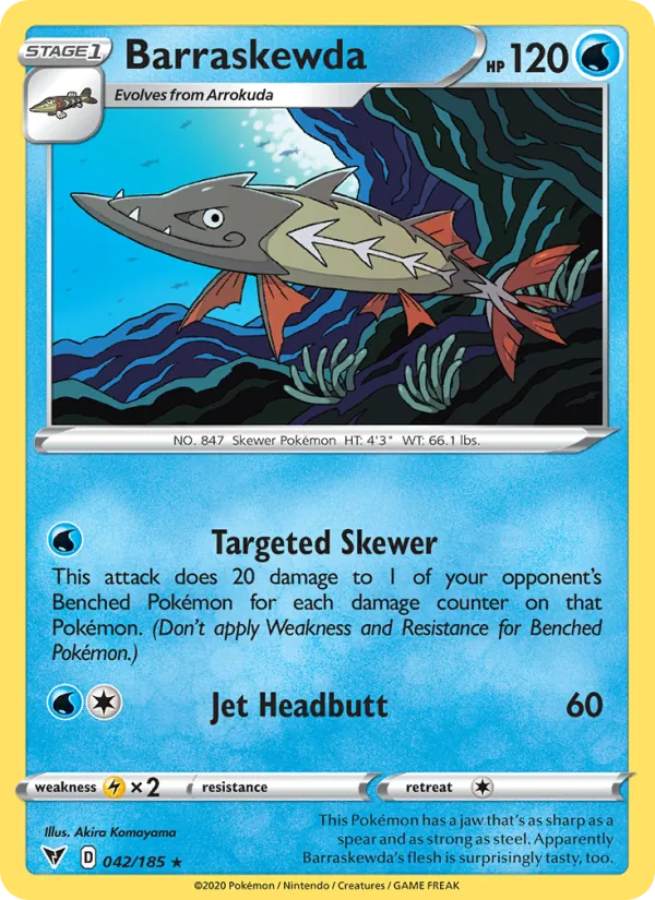 Barraskewda #42 – Vivid Voltage card