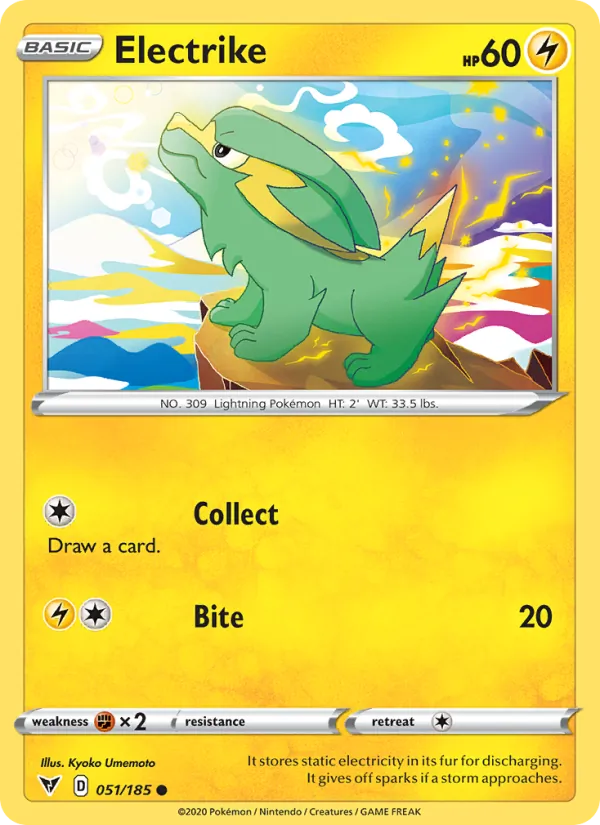 Electrike #51 – Vivid Voltage card