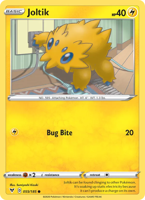Joltik #55 – Vivid Voltage card