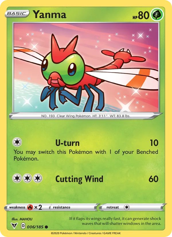Yanma #6 – Vivid Voltage card