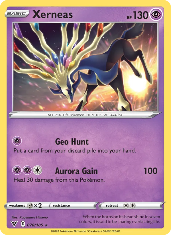 Xerneas #78 – Vivid Voltage card