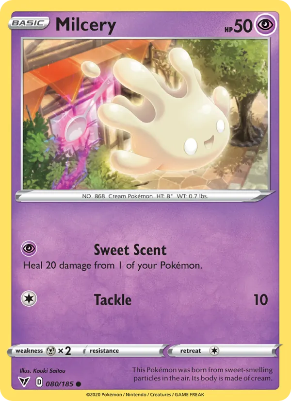 Milcery #80 – Vivid Voltage card