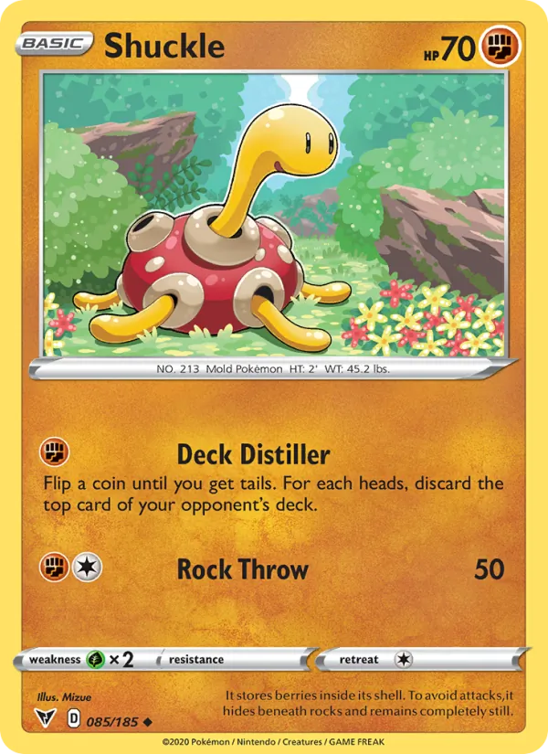 Shuckle #85 – Vivid Voltage card