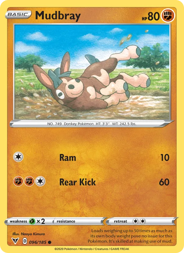 Mudbray #96 – Vivid Voltage card