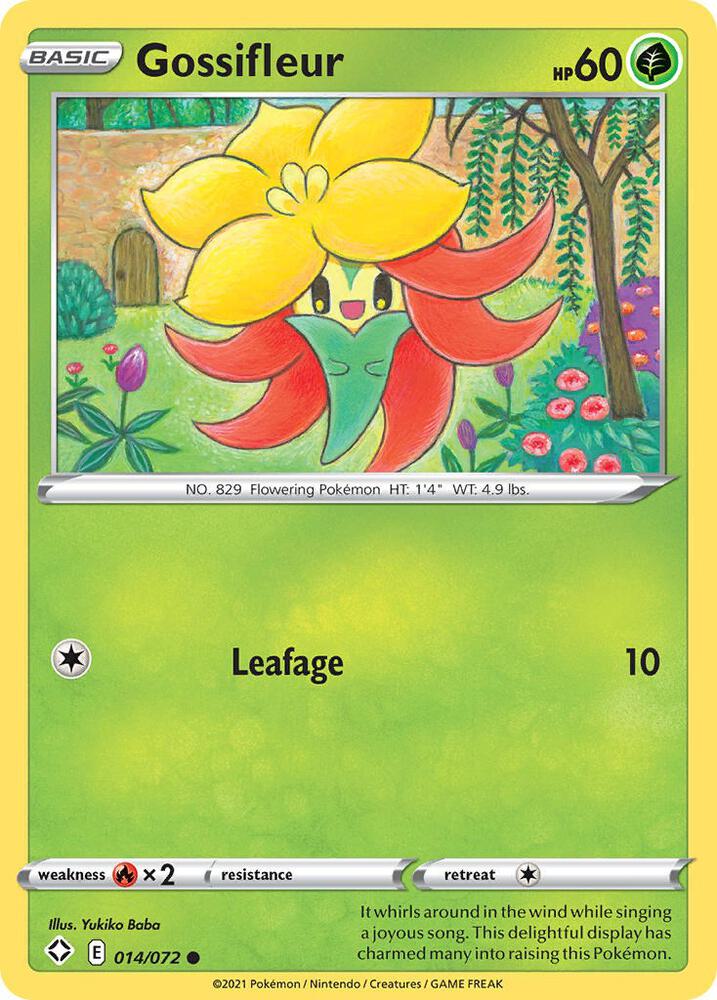 Gossifleur #14 – Shining Fates card