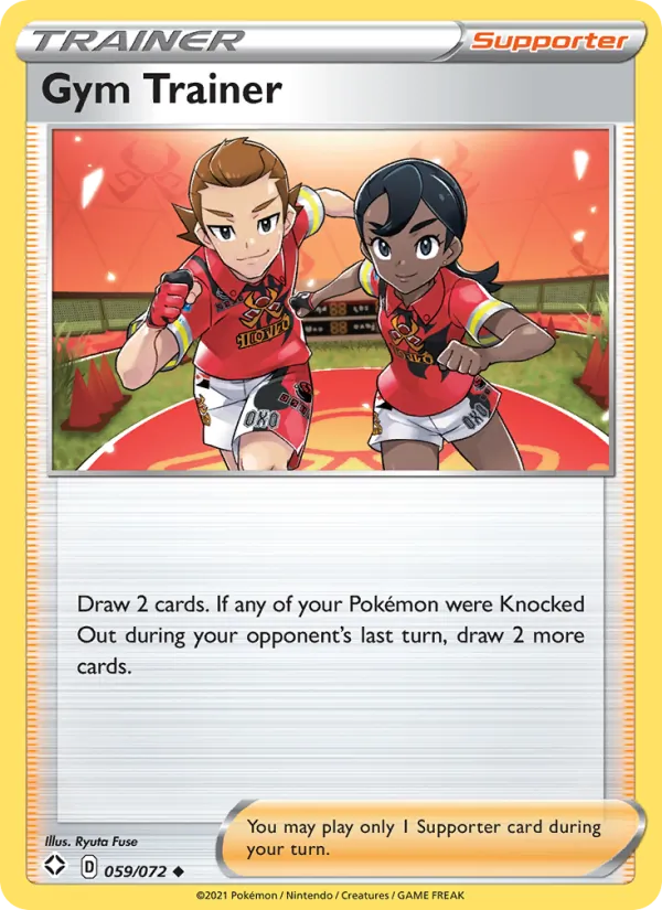 Gym Trainer #59 – Shining Fates card