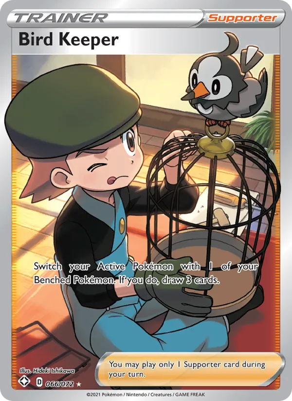 Bird Keeper #66 – Shining Fates card