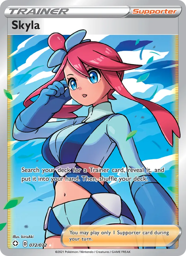 Skyla #72 – Shining Fates card