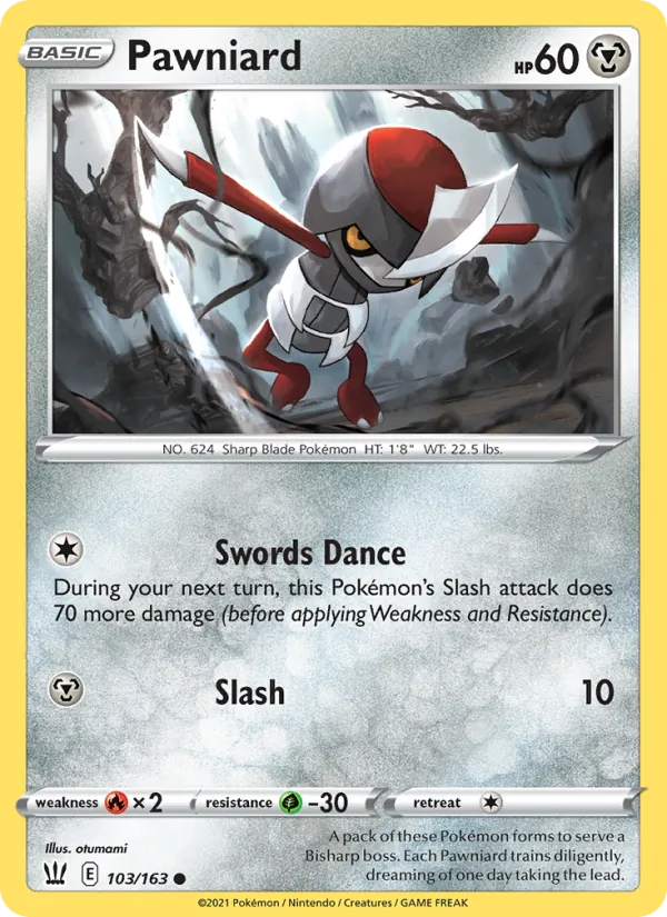 Pawniard #103 – Battle Styles card