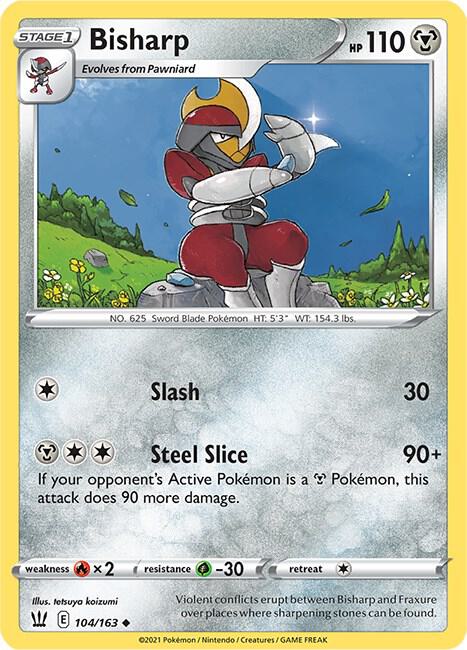 Bisharp #104 – Battle Styles card
