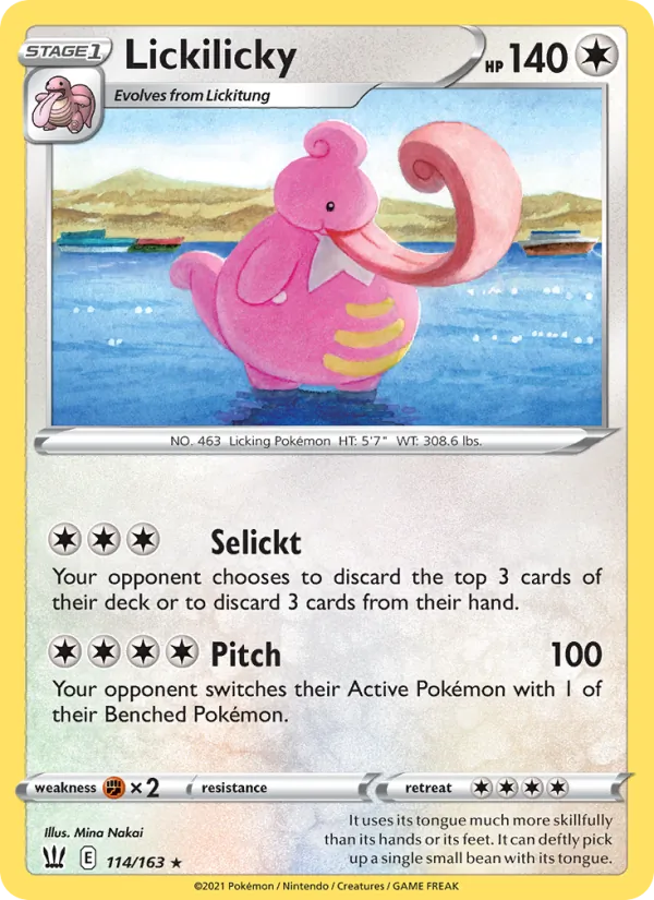 Lickilicky #114 – Battle Styles card