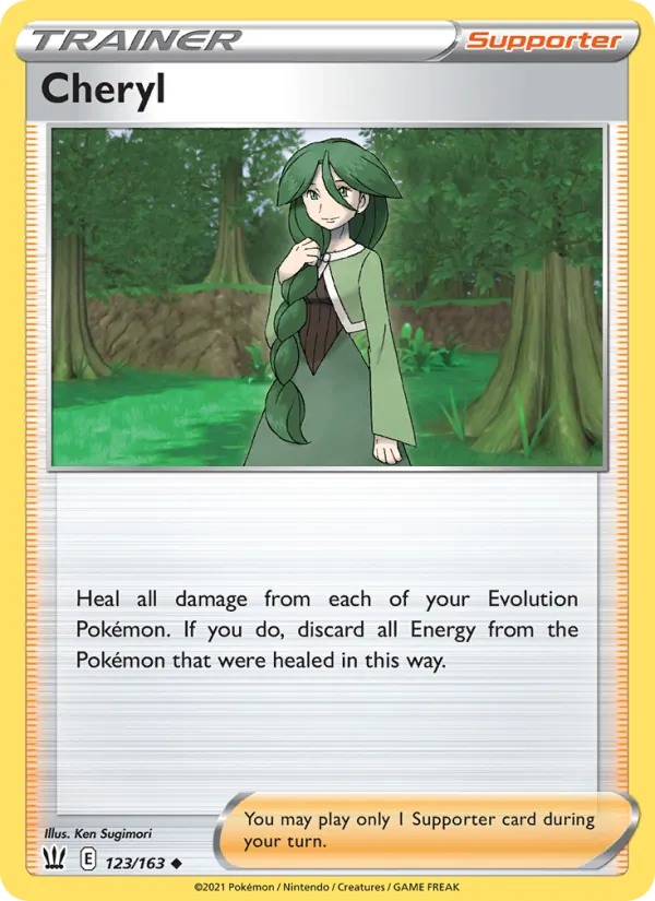 Cheryl #123 – Battle Styles card