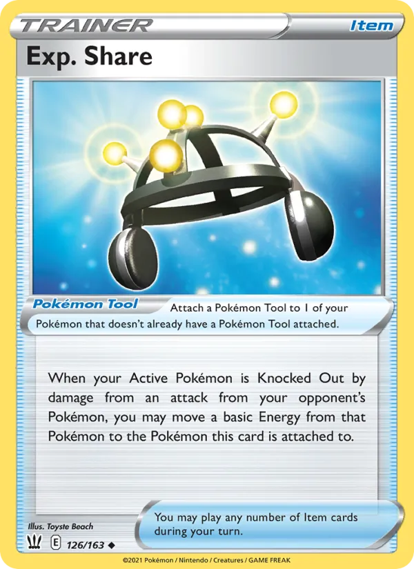 Exp. Share #126 – Battle Styles card