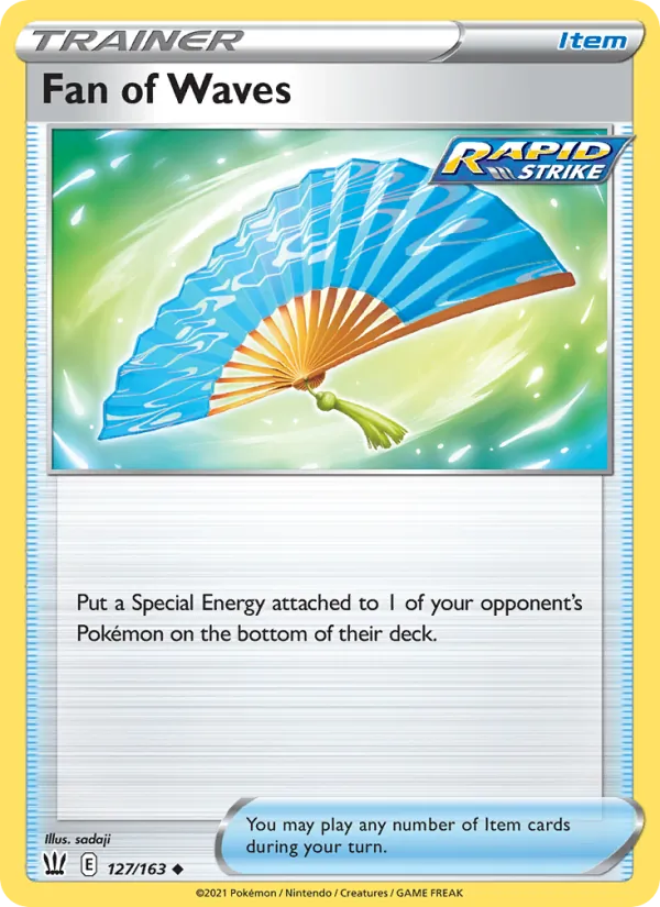Fan of Waves #127 – Battle Styles card