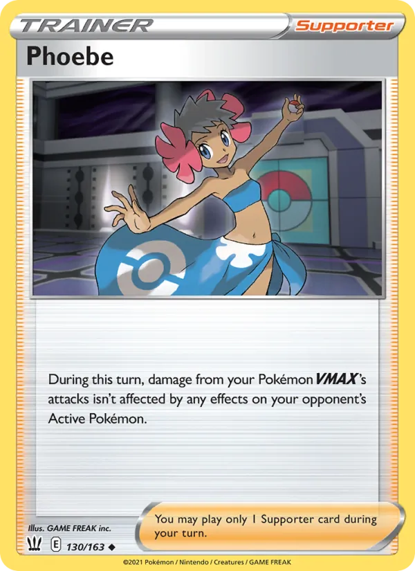 Phoebe #130 – Battle Styles card