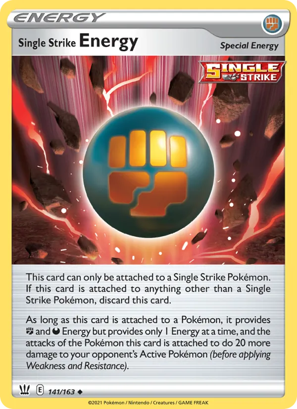 Single Strike Energy #141 – Battle Styles card