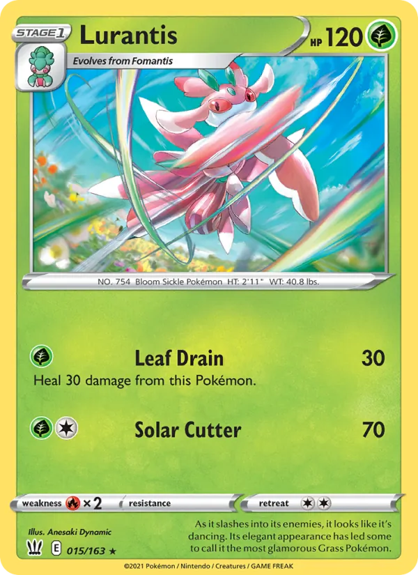 Lurantis #15 – Battle Styles card