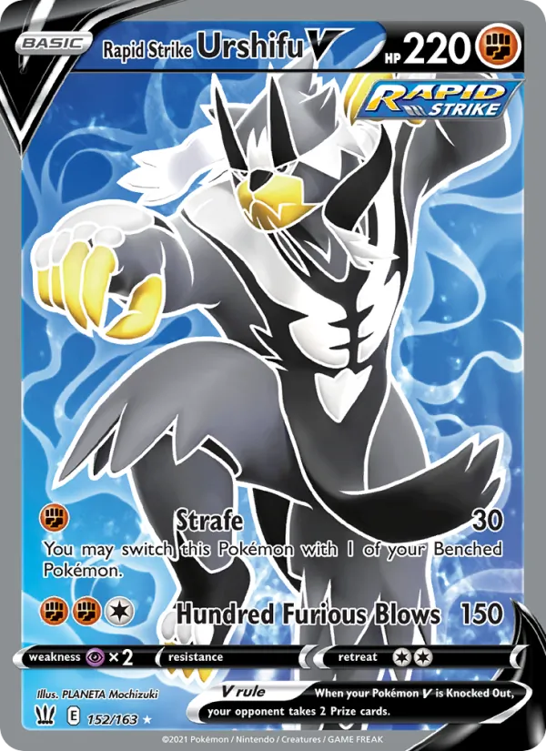 Rapid Strike Urshifu V #152 – Battle Styles card