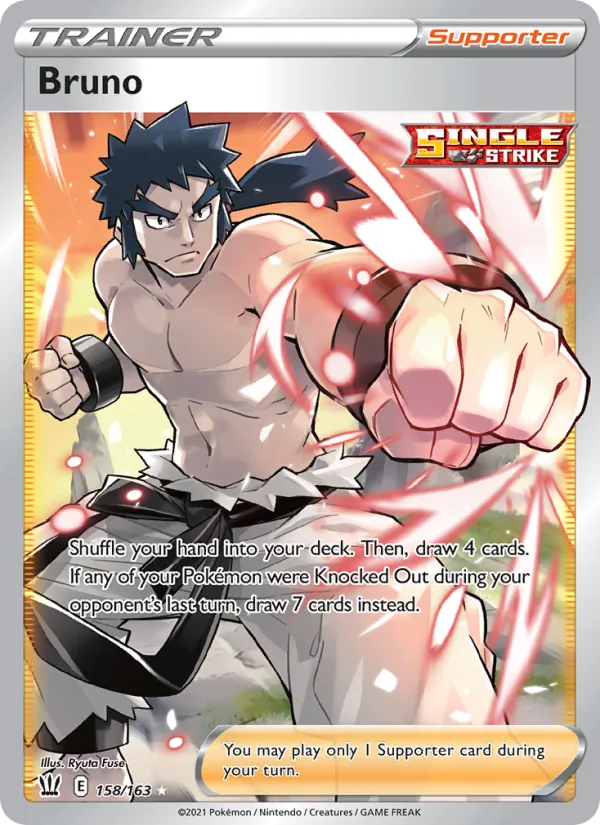 Bruno #158 – Battle Styles card