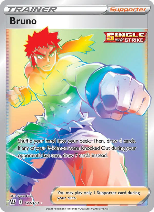 Bruno #172 – Battle Styles card