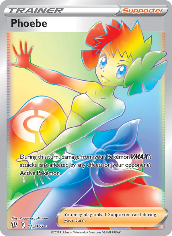 Phoebe #175 – Battle Styles card