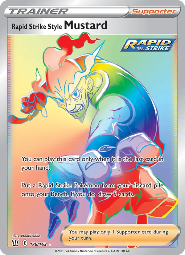 Rapid Strike Style Mustard #176 – Battle Styles card
