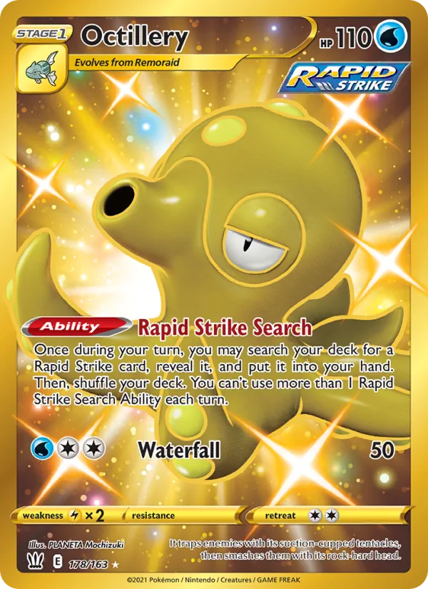 Octillery #178 – Battle Styles card