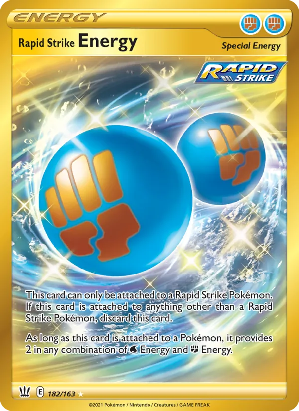 Rapid Strike Energy #182 – Battle Styles card