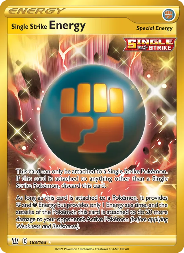 Single Strike Energy #183 – Battle Styles card