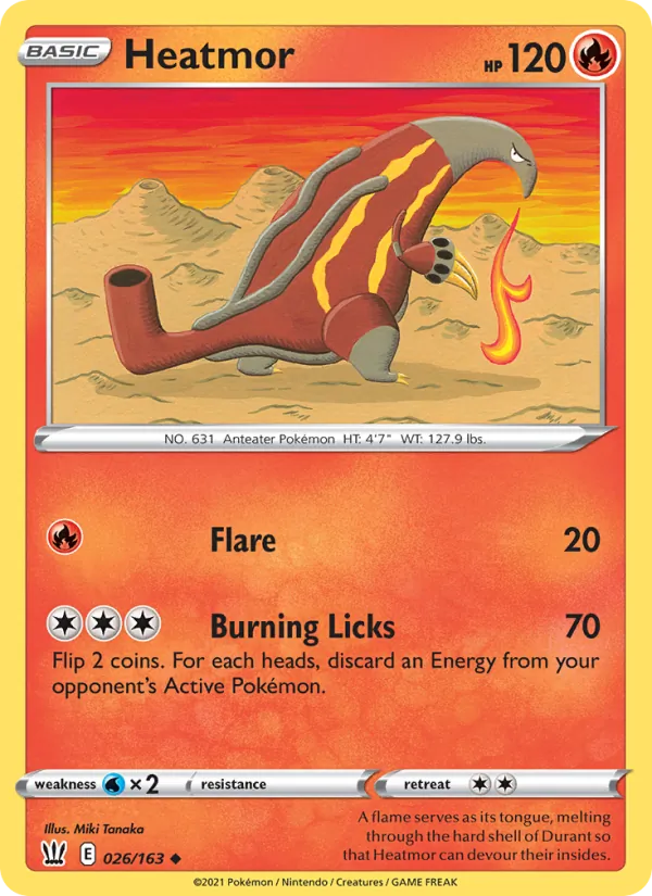 Heatmor #26 – Battle Styles card