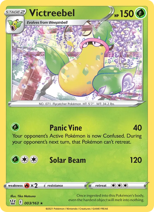 Victreebel #3 – Battle Styles card