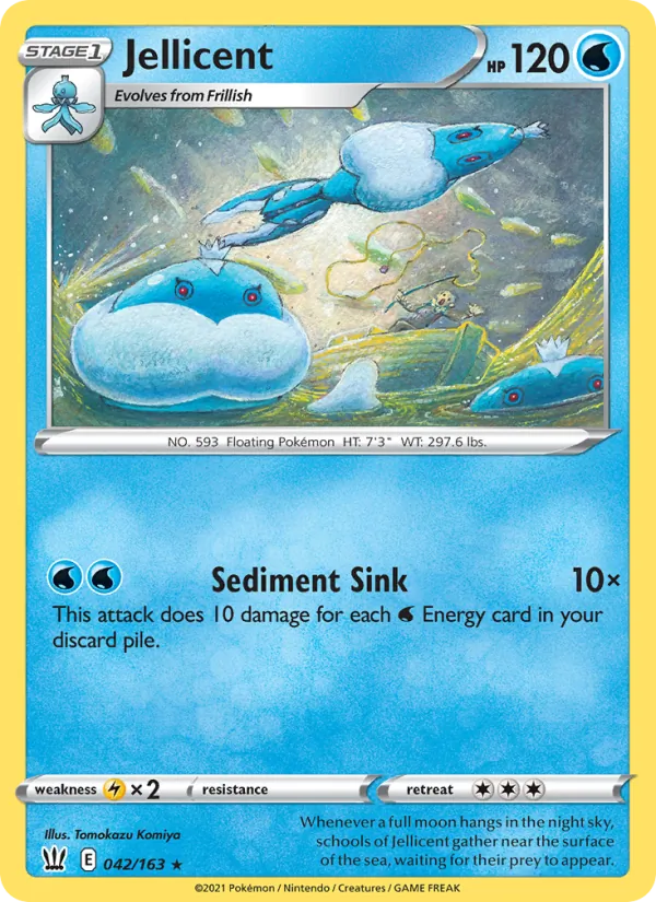 Jellicent #42 – Battle Styles card