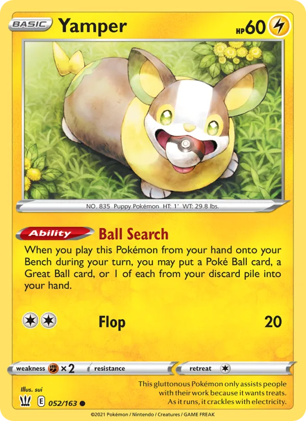 Yamper #52 – Battle Styles card