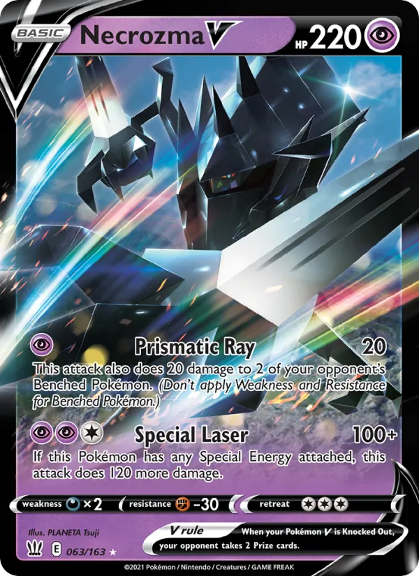 Necrozma V #63 – Battle Styles card