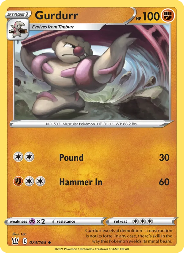 Gurdurr #74 – Battle Styles card