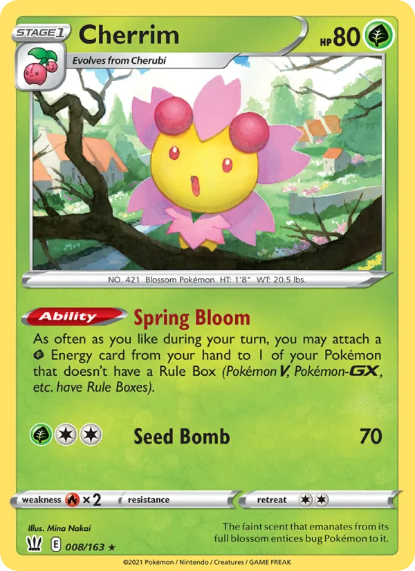 Cherrim #8 – Battle Styles card