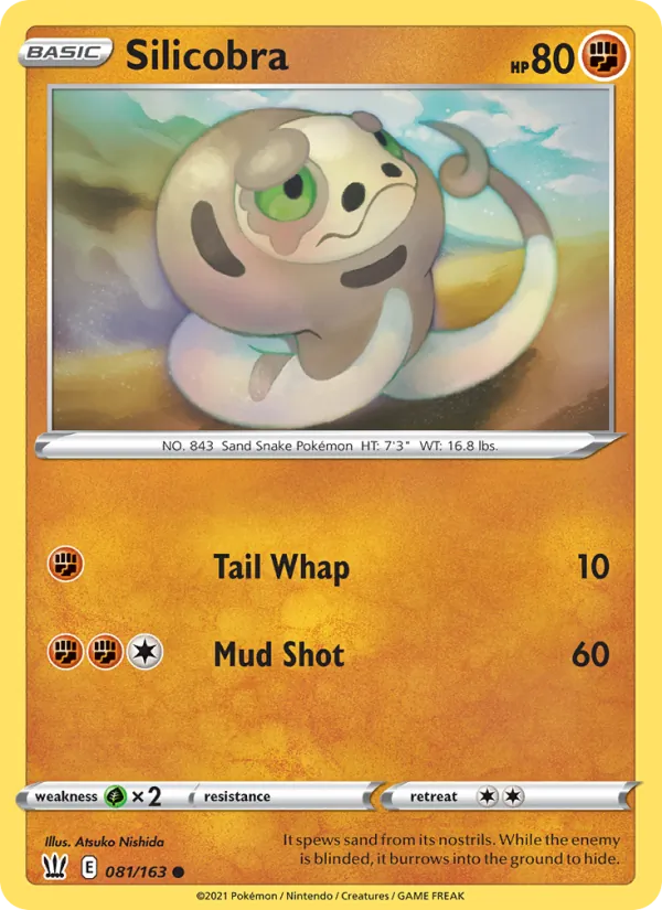 Silicobra #81 – Battle Styles card