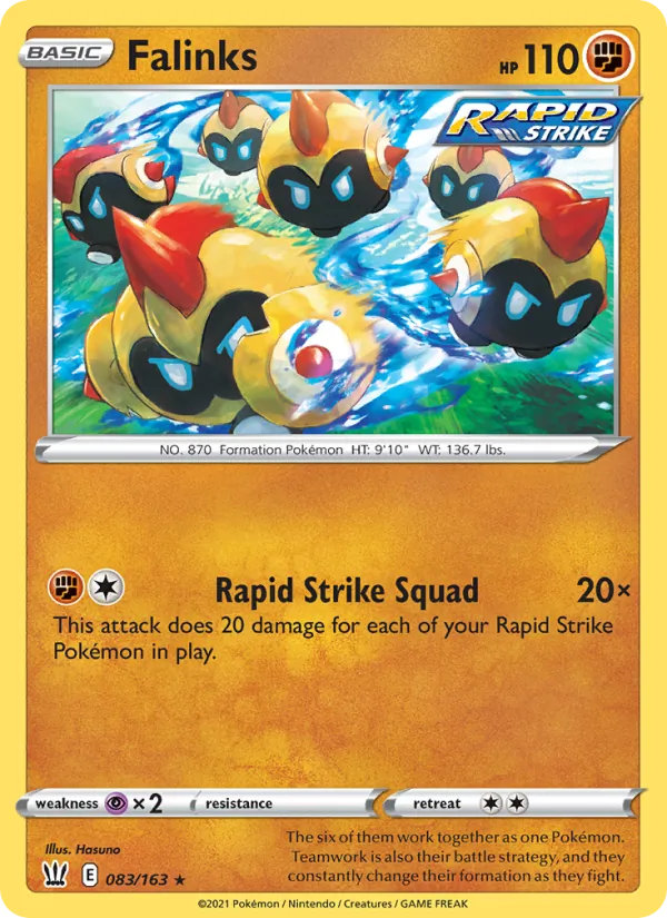 Falinks #83 – Battle Styles card