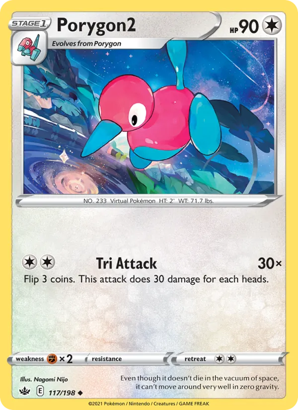 Porygon2 #117 – Chilling Reign card