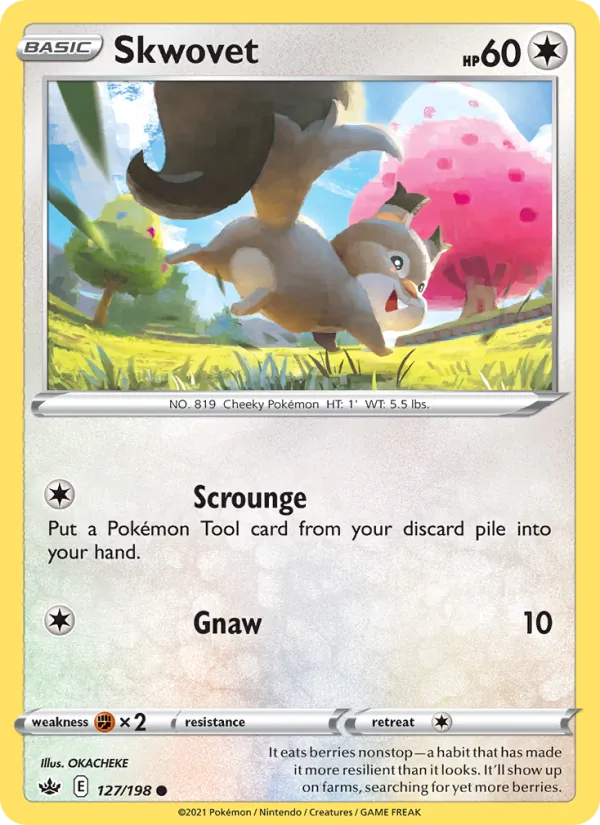 Skwovet #127 – Chilling Reign card