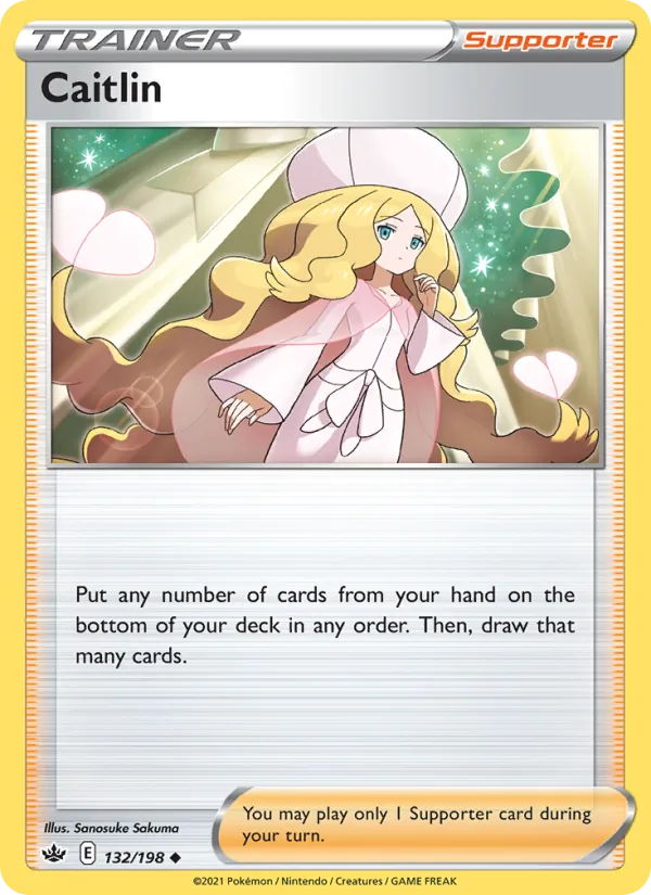 Caitlin #132 – Chilling Reign card