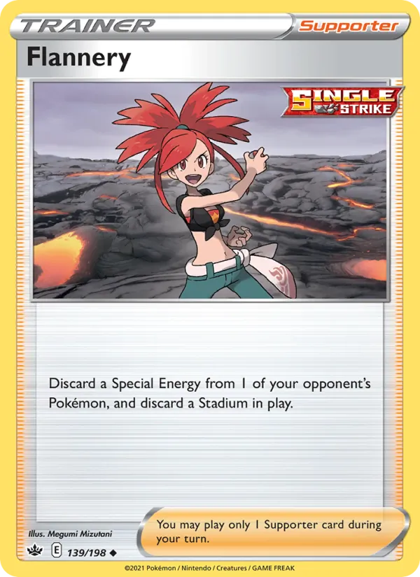 Flannery #139 – Chilling Reign card