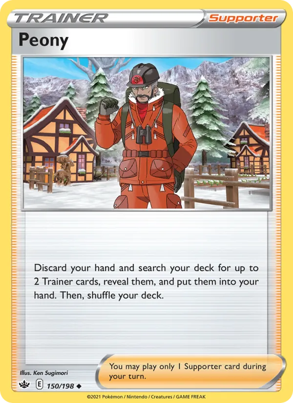 Peony #150 – Chilling Reign card