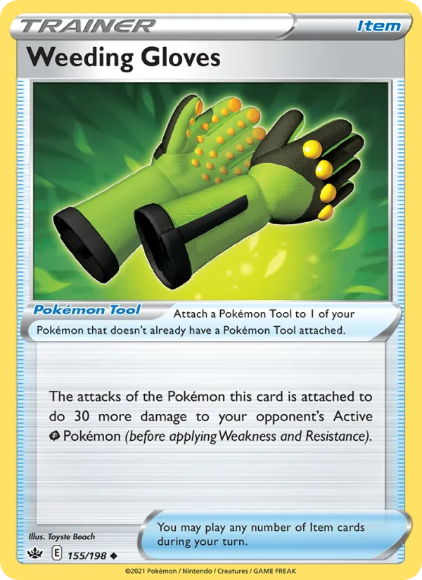 Weeding Gloves #155 – Chilling Reign card