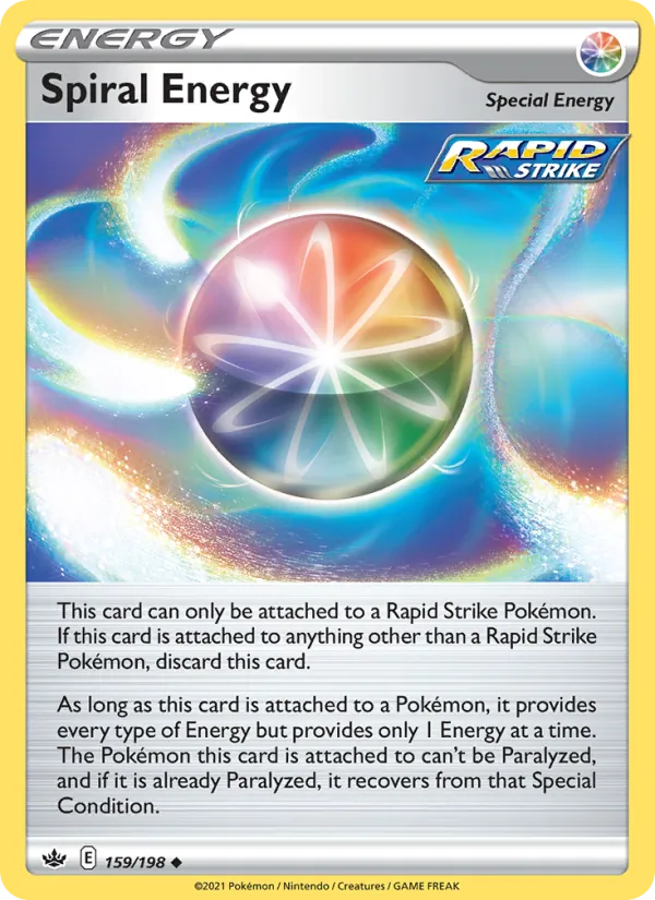 Spiral Energy #159 – Chilling Reign card