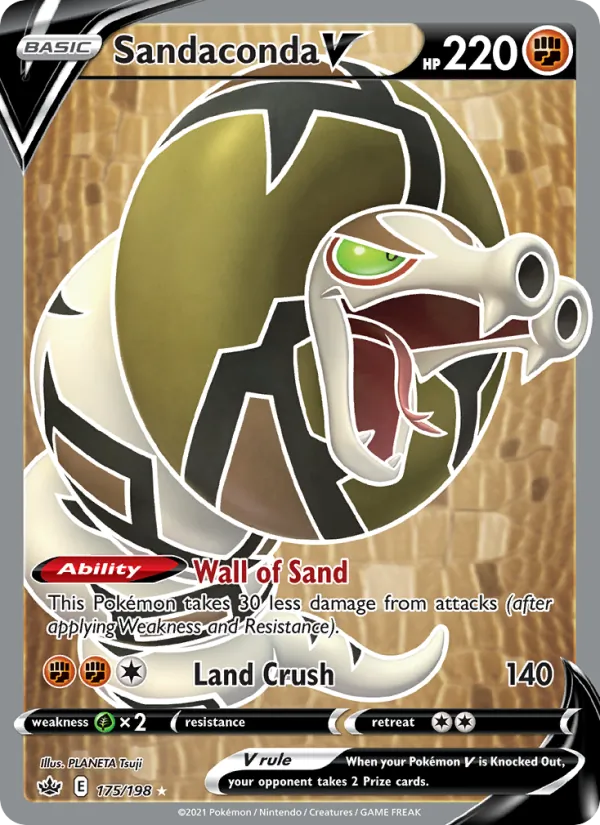 Sandaconda V #175 – Chilling Reign card