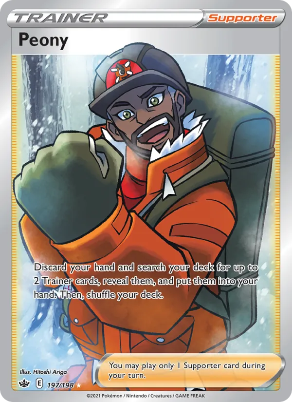Peony #197 – Chilling Reign card