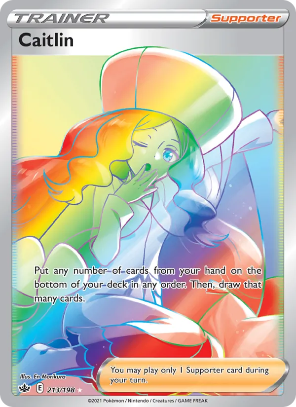 Caitlin #213 – Chilling Reign card